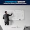 Flash Furniture HERCULES 72in. x 40in. Whiteboard, Alum Magnetic Dry Erase Board w/Wall Mount, Marker Tray, Eraser BR-FMW-91101-7240-GG - alternate 10